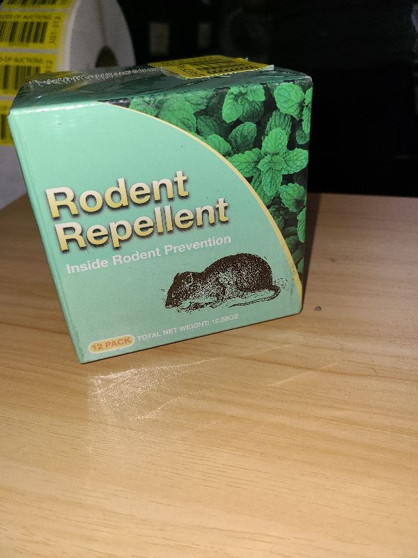 Photo 1 of 2025 Upgraded 12Pcs Mouse Repellent, Peppermint Oil Moth Balls for Rats Mice Rodent Deterrent, Safety for Humans & Pets, Pest Control Balls, Ant, Bugs, Spiders, Rats, Insect Defense for House