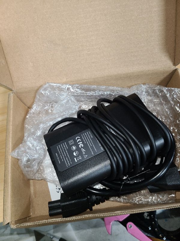 Photo 1 of 65W USB C Laptop Charger for Dell Latitude 5420 5450 5540 5550 7200 7210 7410 7420 9410 5285 5289 2-in-1 Charger Inspiron 5310 5320 5330 7300 7400 7490 Chromebook 11 3110 AC Adapter