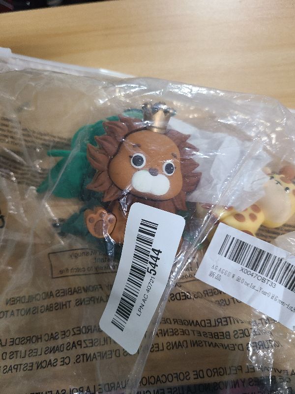 Photo 1 of **MISSING ELEPHANT AND MONKEY**
JeVenis Jungle Baby Shower Cake Decoration Safari Animals Decoration Wild One Cake Decoration Two Wild Cake Topper Giraffe Monkey Cake Topper