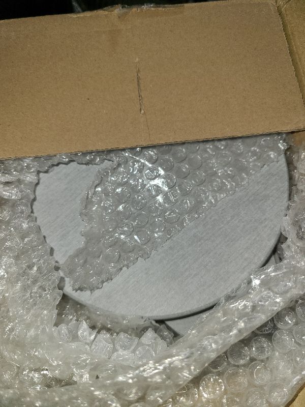 Photo 1 of 12Pcs Diatomaceous Earth Coaster 4/6/8inch Diatomite Plant Saucer Stone Plant Sourcer Instant Dry Water Absorbent Diatomite Tray Water Absorbent Plant Coasters Diatomaceous Earth Mat Absorbent Pad