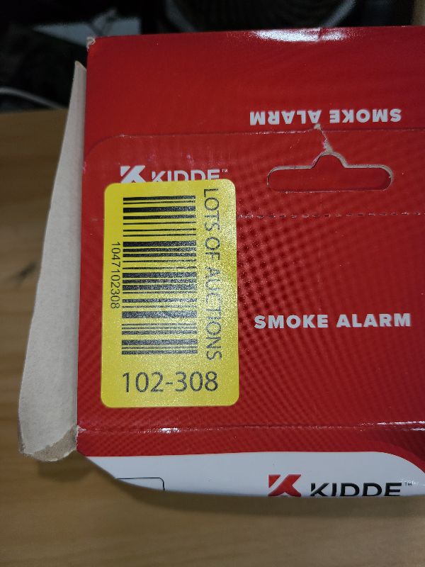 Photo 1 of **ONLY 1**
Kidde  Detector, 10-Year Battery Powered, LED Warning Light Indicators, 2 Pack
