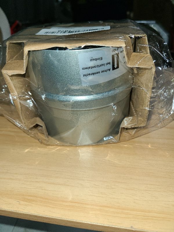 Photo 1 of 4 Inch Draft Blocker Backdraft Damper Duct Draft Stopper One-Way Airflow Ducting Insert Backflow Preventer Inline Fan Vent Deflector