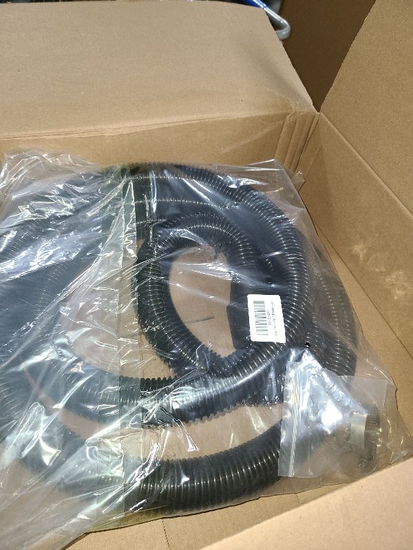 Photo 1 of 10Ft. Extension Hose Replacement for Shop Vac, Craftsman, Ridgid Wet & Dry Vacuums WD650 WD0950 WD1956 17761 17965 17776, Dust Collection Hose, Wet & Dry Vaccuum Hose Accessories