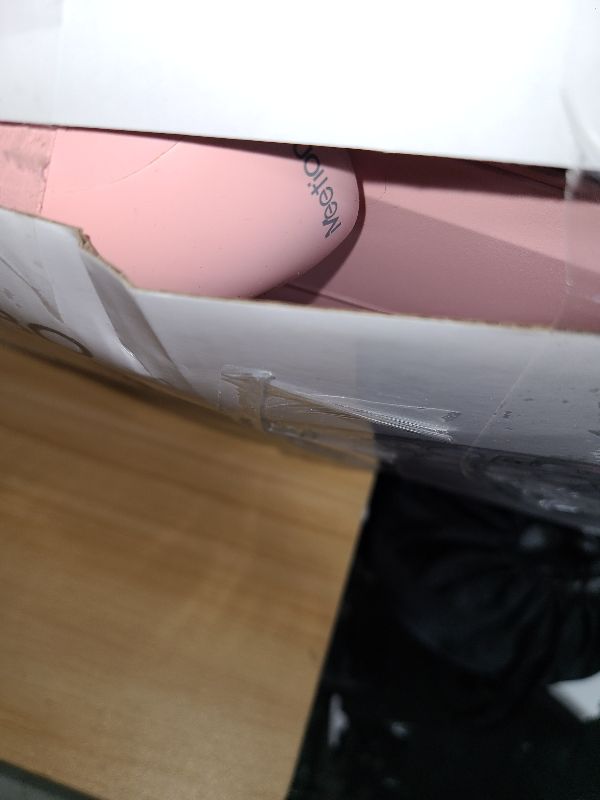 Photo 1 of MEETION Wireless Keyboard and Mouse, Full-Sized Cordless Keyboard with Wrist Rest and 3 DPI Adjustable Mouse, 2.4G Wireless, Compatible with PC/Computer/Laptop/Windows/Mac, Pink