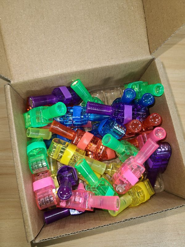 Photo 1 of 36 PCS Dinosaur Party Favors Dinosaur Birthday LED Light Up Finger Lights Glow in the Dark Dinosaur Party Finger Flashlights Bulk for Goodie Treat Bags Stuffers Dino Theme Birthday Party Supplies