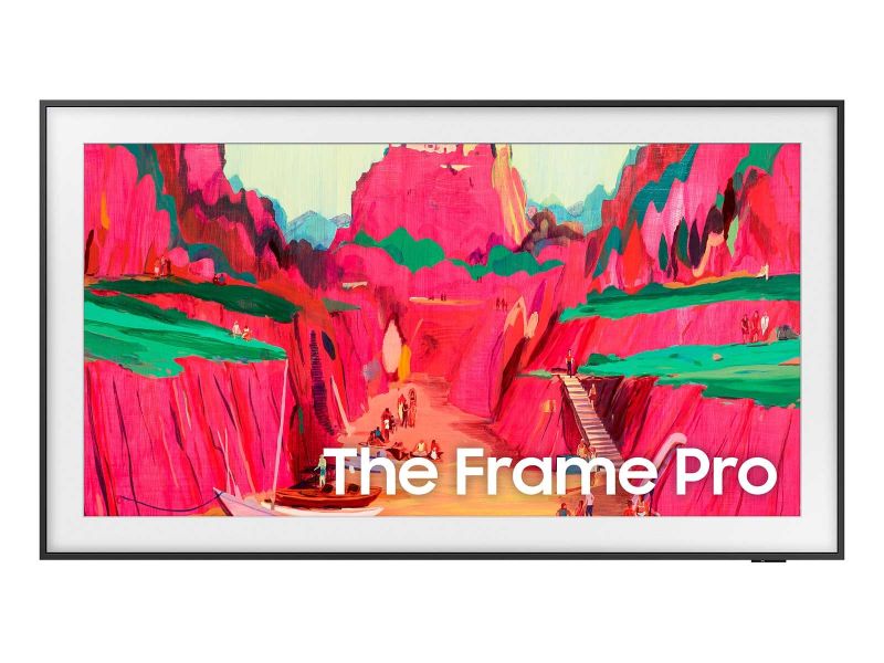 Photo 1 of 65" Class The Frame Pro LS03FW Neo QLED 4K Art Mode Samsung Vision AI Smart TV 