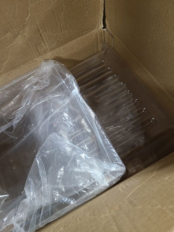 Photo 1 of [2 PACK] Upgraded 240337103 Refrigerator Crisper Drawers Bins Compatible with Frigidaire Kenmore, Frigidaire Drawer Replacement for 240337100 AP2115741 240323007, Food-grade Materials