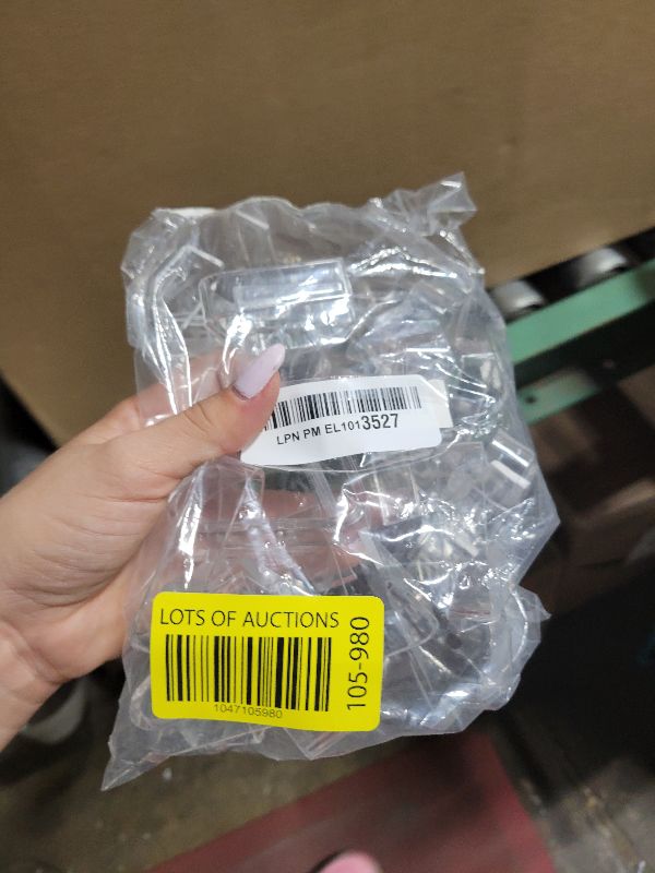 Photo 1 of 24 Pieces Transparent Clear Tablecloth Clips, Plastic Table Cloth Clips?Windproof Table Cover Holder Clamps?Table Cloth Holder for Christmas Home Wedding Party Indoor Outdoor Camping Picnic (Large)