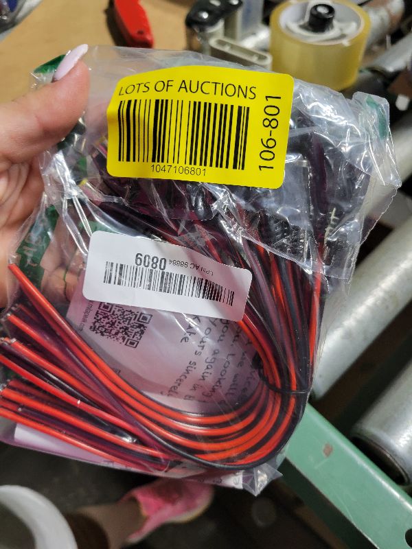 Photo 1 of (Real 18AWG) 10 Pairs 12V 5A DC Power Pigtail Barrel Plug Connector Cable, 2.1mm x 5.5mm Male Female DC Pigtail Connectors for CCTV Security Camera and 12V Power Supply Adapter by MILAPEAK