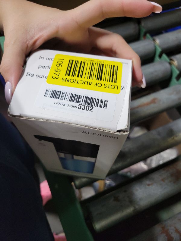 Photo 1 of Aunmaon Automatic Soap Dispenser Touchless, Modern, Kitchen & Bathroom, Hands-Free, Adjustable Volume, Long Battery Life, Compatible with Thick & Thin Soap, Easy for Toddlers, Clog-Free, White