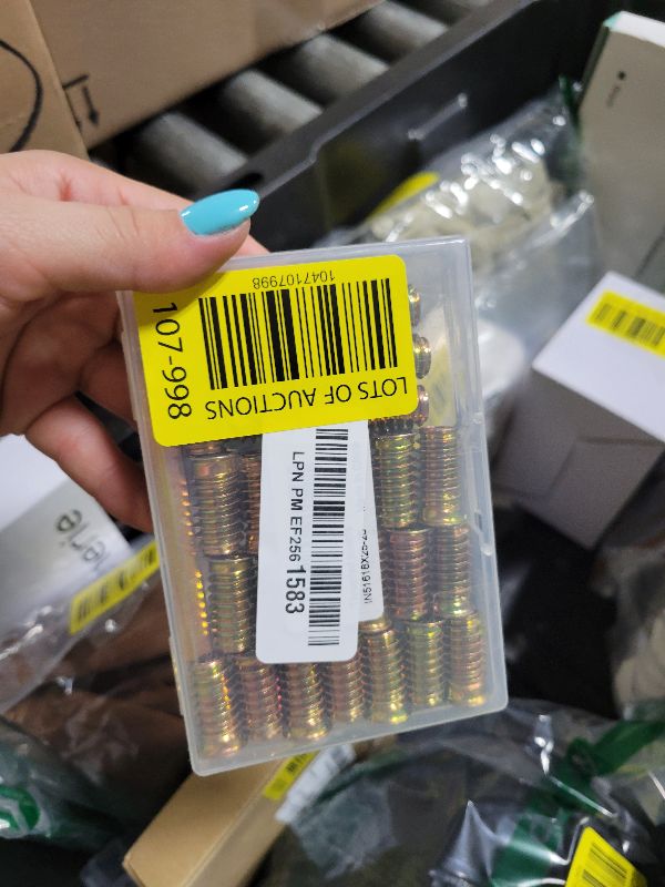 Photo 1 of 5/16"-18 Threaded Inserts for Wood Nutsert Furniture Screw-in Nut 25mm Length Hex Drive, 25 PCS