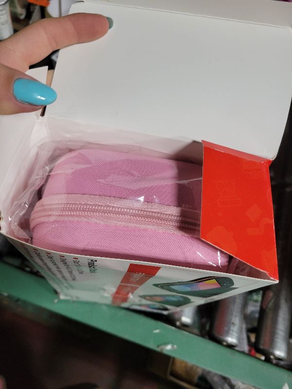 Photo 1 of [Charge inside] Carrying Case for Nintendo Switch 2 2025 / Switch OLED / Switch with Adapter and Joy-Con Storage, Travel Case for Switch 2 Console with 22 Game Card Storage (Pink)