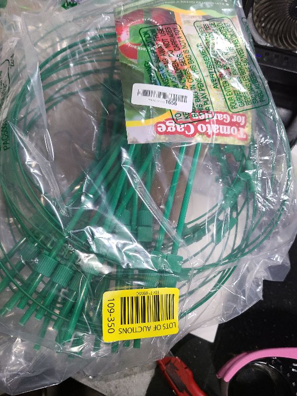Photo 1 of 4 Pack Adjustable Tomato Cages, 36 Inch Plant Support Garden Trellis for Tomatoes, Cucumbers, Vegetables, Flowers, Roses & Climbing Vines – 4 Adjustable Rings for Sturdy Growth