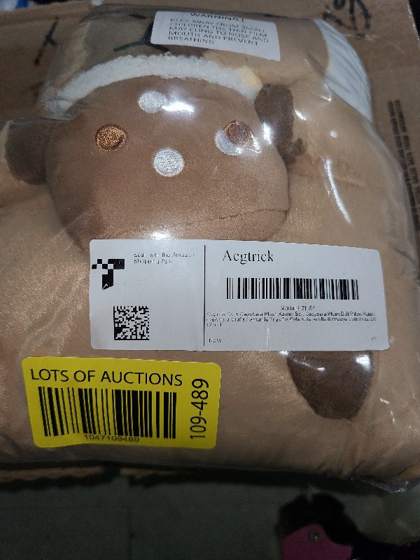 Photo 1 of Acgtrick Cute Capybara Plush Kawaii Soft Capybara Plush Doll Pillow Rabbit Capybara Stuffed Aniamls Toys for Girls Kids Adults Birthdays Valentines Gift 12 inch