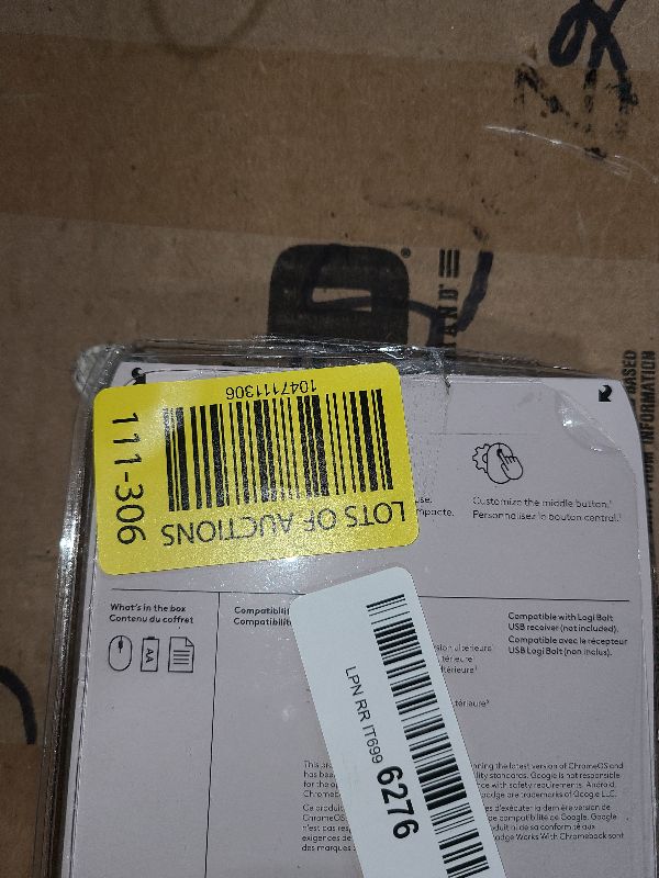 Photo 1 of Logitech Pebble Mouse 2 M350s Slim Bluetooth Wireless Mouse, Portable, Lightweight, Customizable Button, Quiet Clicks, Easy-Switch for Windows, macOS, iPadOS, Android, Chrome OS - Tonal White