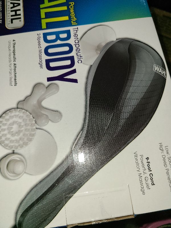 Photo 1 of Wahl All-Body Massage Powerful Therapeutic Massager 1 ea (Pack of 4)