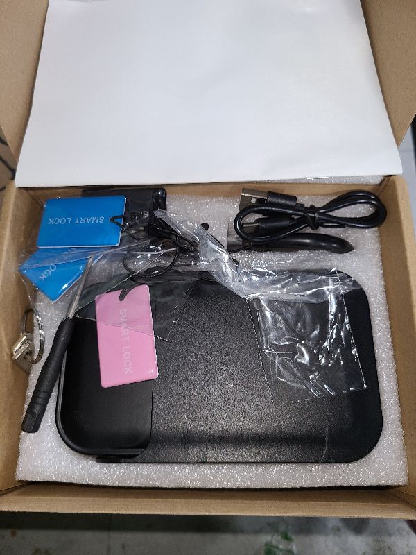 Photo 1 of [New] Smart Lock Box,CATCHFACE Wireless Smart Key Lockbox Electronic LockBox Key Lock Box App Control,Share eKey,Wall Mount & Door Handle,Home/Office/Warehouse/Realtor