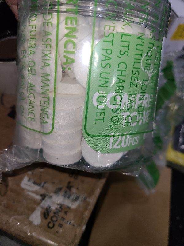Photo 1 of 120 Pcs Mini Compressed Towels, Disposable Face Compressed Towel, Compressed Cotton Hand Wipe, Camping Towel, Portable Compressed Coin Tissue for Travel/Home/Outdoor Activities