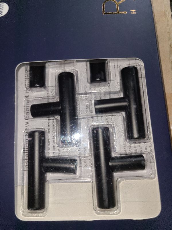 Photo 1 of 10 Pack 2 inch Cabinet Pulls Matte Black Stainless Steel Kitchen Drawer Pulls Cupboard Handles Cabinet Handles