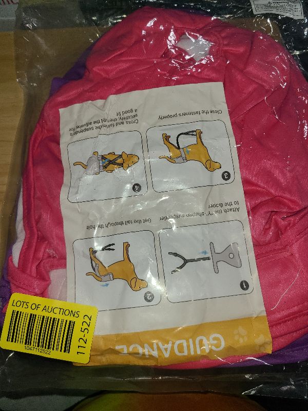 Photo 1 of 3 Pack Avont Washable Female Dog Diaper with Suspender, Reusable Girl Doggie Diapers for Small Medium Large Doggy in Heat Cycle Period Incontinence -XL