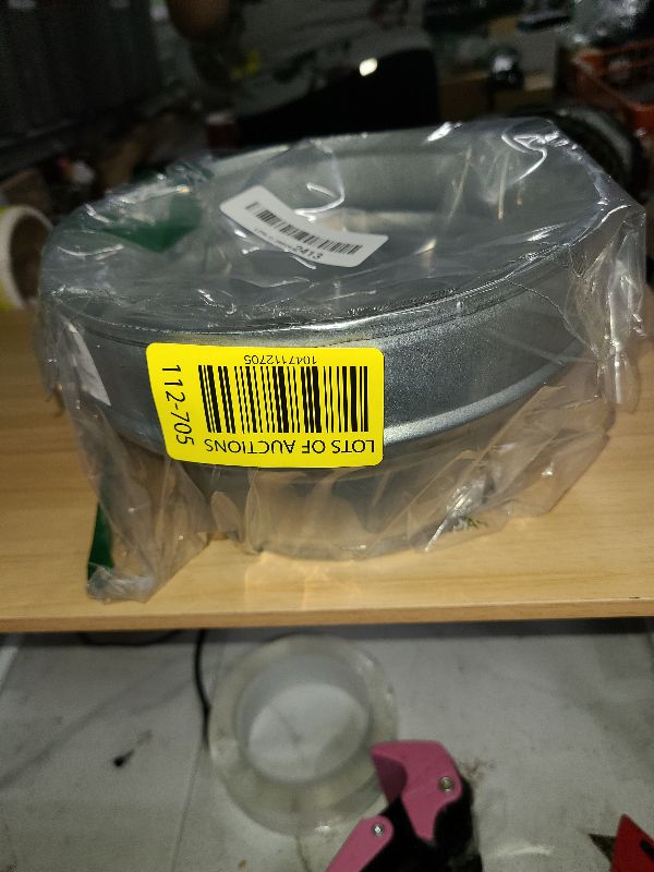 Photo 1 of 8" to 6" Inch Galvanized Steel Round Duct Reducer - Pipe Fitting Increaser Reducer - Drain, Waste and Vent Conduit Transition Adapter - Metal Tube Reducing Coupling