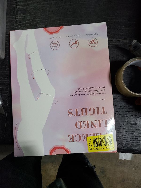 Photo 1 of UniikStuff Fleece Lined Tights Sheer Women - High Waist Fake Translucent Women Sheer Warm Pantyhose Patterned Fleece Tights XL