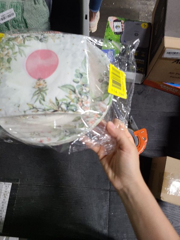 Photo 1 of 96Pcs Oh Girl Watercolor Pink Balloon Party Supplies Greenery Girls Baby Shower Party Plates Napkins Tableware Botanical Eucalyptus Baby Shower Party Favor