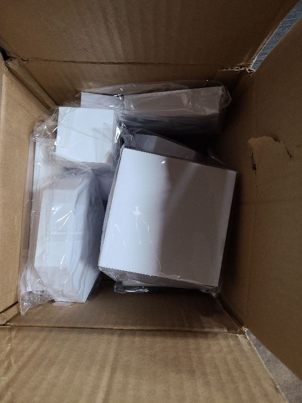 Photo 1 of 14PCS Product Photography Background Props Waterproof Hard Foam Geometric Cube Props for Photoshoot White