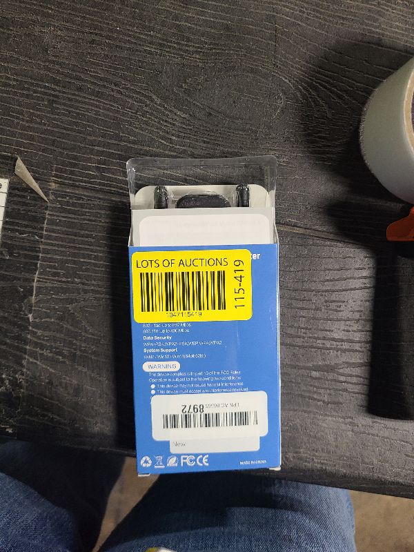 Photo 1 of Wireless USB 3.0 WiFi Adapter for Desktop PC, AC 1300Mbps USB WiFi Dual-Band Network Adapter for PC with 2.4G/400Mbps 5G/867Mbps, 5GHz High Gain Dual Band 5dBi Antenna, Supports Win11/10/8.1/8/7/XP