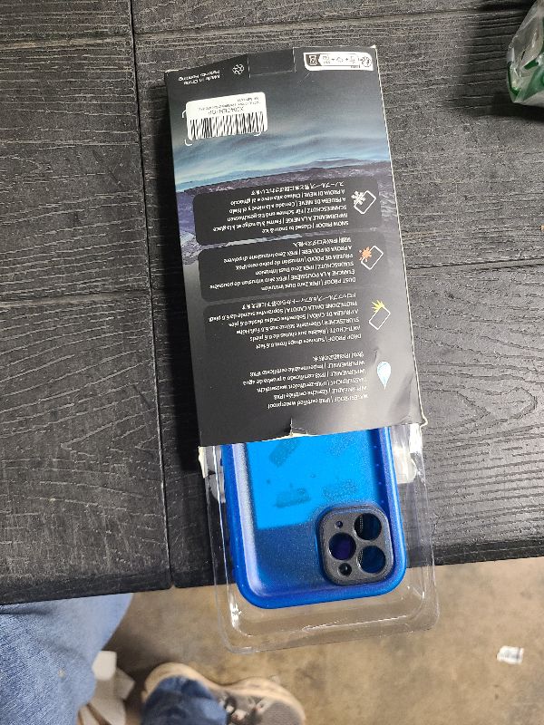 Photo 1 of SPORTLINK for iPhone 11 Pro Waterproof Case, Full Body Underwater/Rugged/Heavy Duty Shockproof/Dustproof Case with Built-in Screen Protector for iPhone 11 Pro 5.8 Inch (Blue)