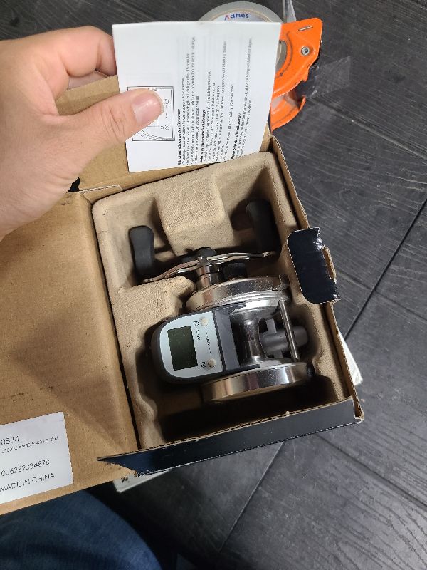 Photo 1 of Abu Garcia Ambassadeur S Conventional Reel, Size 5500 (1400534), 2 Stainless Steel, Multi-Stop Ball Bearings for Smooth Operation, Durable and Lightweight