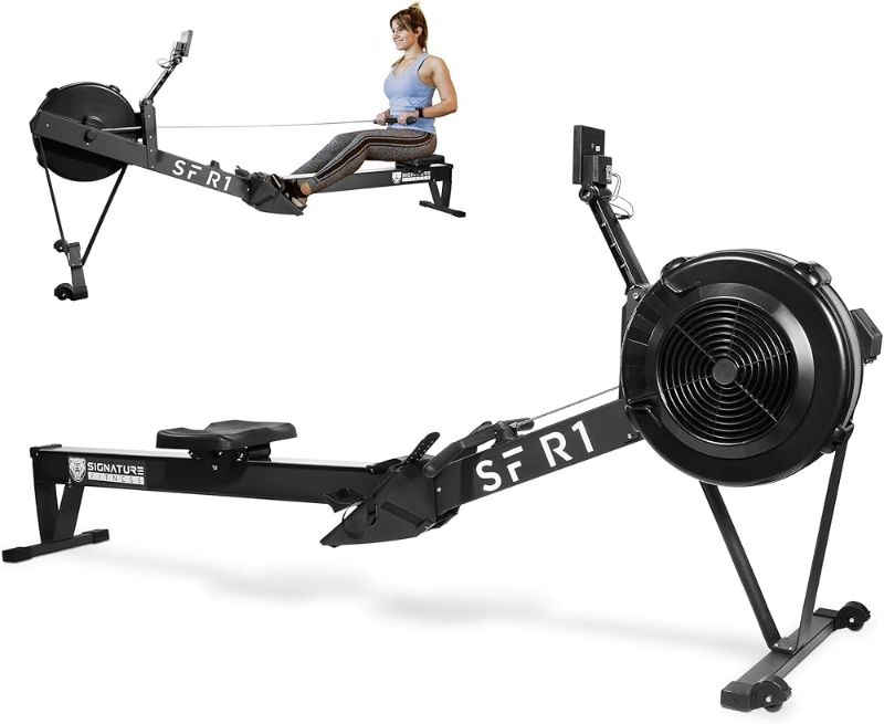 Photo 1 of 
Rowing Machine for Home, Professional Indoor Rowing Machine, Wind Resistance Rowing Machine with LCD Display, Adjustable Air Resistance, Comfortable Seat Cushion 