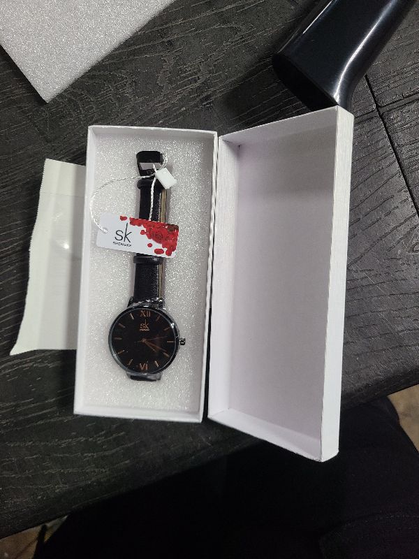 Photo 1 of  Womens Waterproof Wrist Watch,Women's Small Thin Analog Bracelet Quartz Watch Dainty Christmas Gifts 