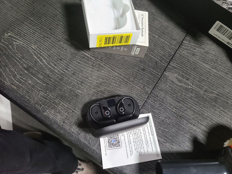 Photo 1 of AI Language Translator Earbuds, OWS Real-Time 3-in-1 Translation Earbuds 144 Languages & Accents, Translation Device for Travel Business Learning?Black?