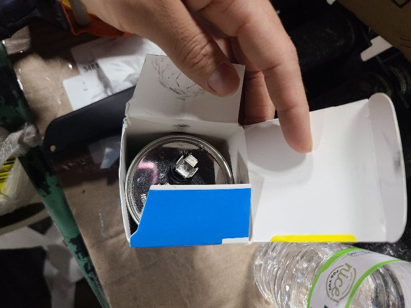 Photo 1 of [Upgraded 2025] Canamax 45+10 uf ± 5% MFD 370 Or 440V Round Run Capacitor - Compatible with Air Conditioner 50/60Hz for AC Motor Run or Fan Start and Cool or Heat Pump Air Conditioner