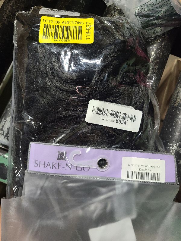 Photo 1 of -N-Go Snatched Glueless Lace Synthetic Wig - Velvet (1B OFF BLACK)