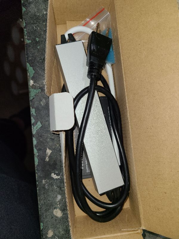 Photo 1 of 30W 12 Volt LED Power Supply, Waterproof IP67 LED Driver, 110V AC to 12V DC Converter, LED Transformer Low Voltage Output with 3-Prong Plug 3.3 Feet Cable for LED Light Strip, 2.5Amp