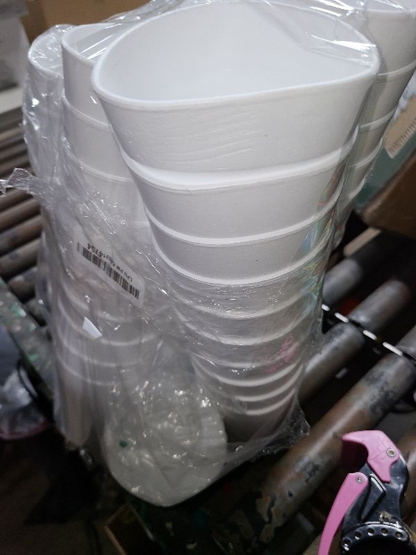 Photo 1 of 20 OZ Foam Cups With Lids for Hot & Cold Drinks, USA-Made 50-Pack. Ideal Styrofoam Coffee Cups, Insulating To-Go Cups for Soda, Tea, Juice - Sturdy, Disposable & comparable to Industry standard 20J20