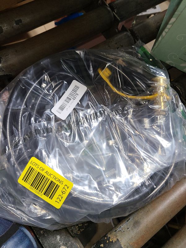 Photo 1 of 12ft Propane Hose Adapter F271803 with Regulator Replacement for Mr Heater Big Buddy Heater & Most Gas Grill, 3/8" Quick Connect Disconnect Fitting to QCC1 Connection (Type 1) for 20LB Propane Tank