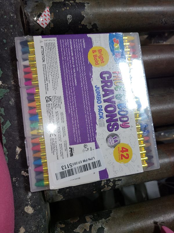 Photo 1 of 42PCS Face and Body Paint Crayons, Face Painting Kit Safe and Non-Toxic Ultimate Party Pack Including 14 Metallic Colors for Birthday Makeup Party Supplies, Festivals, Gifts for Kids Girls Boys