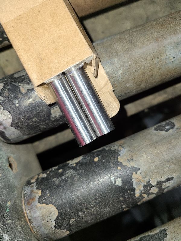 Photo 1 of 2 PCS Winding Rods D 1/2" x L 16.75" Inch with Black Random Antiskid Handle, Used for Garage Door Torsion Spring