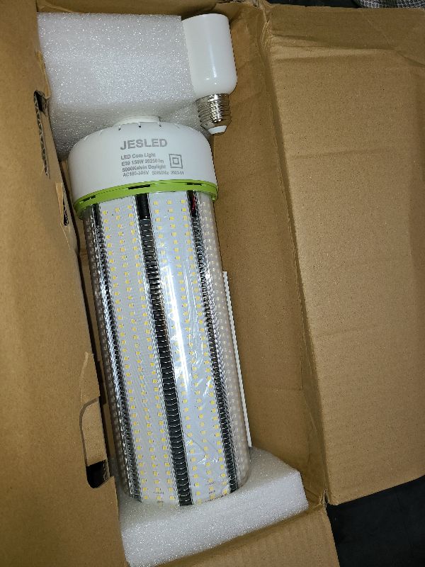Photo 1 of 150W LED Corn Light Bulb,E39 Large Mogul Base 5000K Daylight 800W MH/HPS Replace for Warehouse Parking Lots High Bay Street Light
