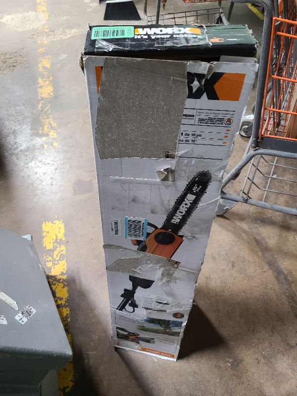 Photo 1 of  Worx WG309 Corded 8 Amp Electric 10" Pole Saw / Chainsaw 