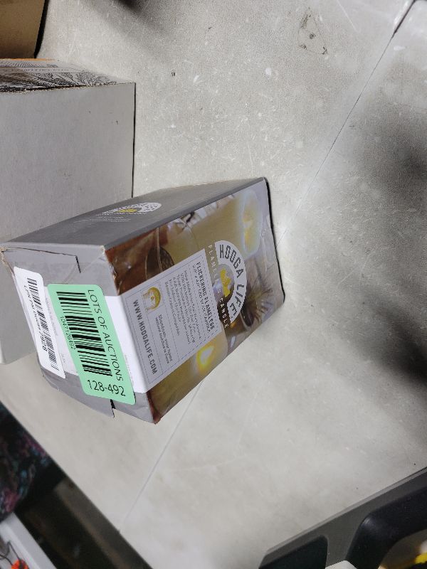Photo 1 of HoogaLife Flameless Candles 1200 Hours Flame Effect (D 3" x H 4") Ivory Auto-Moving 3D Wick, LED Pillar Candles Real Wax with Timer Battery Operated and Remote to Buy Separately