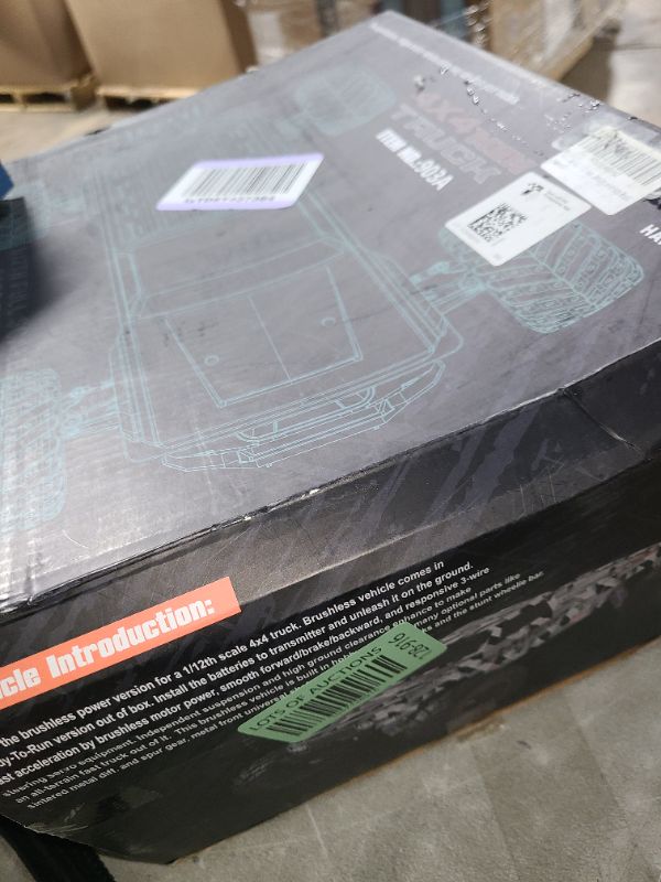 Photo 1 of HAIBOXING 1/12 Scale Brushless RC Cars 903A, 4X4 Off-Road RC Monster Truck with Fast Remote Control of 55KM/H Top Speed, Hobby Grade RTR RC Vehicles All Terrain for Adults, Boys