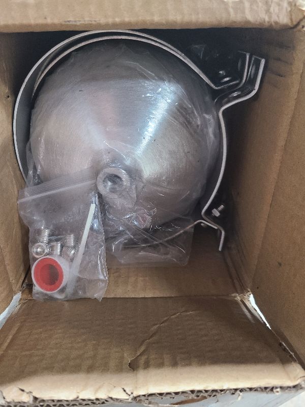 Photo 1 of 3 Gallon Aluminum Air Tank with 1/4 Inch NPT Ports For Air Suspension