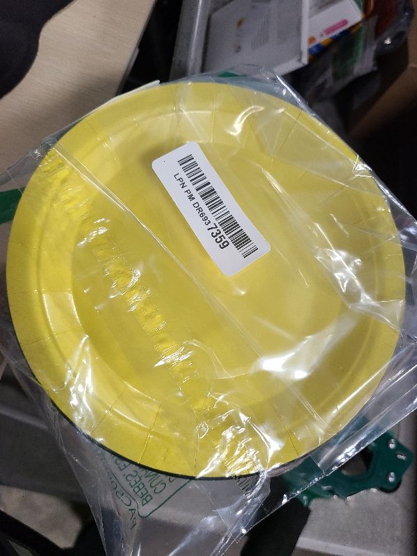Photo 1 of 48 Pcs Red Black Yellow Plates Cartoon Game Birthday Party Plates with Lightning Bolt Cartoon Themed Party Supplies 7 In Cartoon Disposable Paper Plates for Kids Birthday Baby Shower Party Decorations