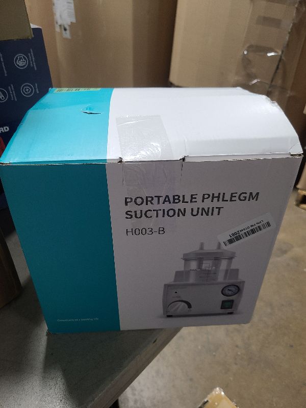 Photo 1 of 1000ml Portable Veterinary Suction Machine for Home Use 110V