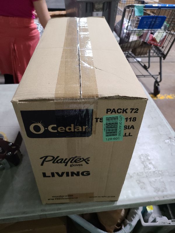Photo 1 of 72 Pack O-Cedar Playtex Cleaning Reusable Gloves Living Drip cuff Small Navy