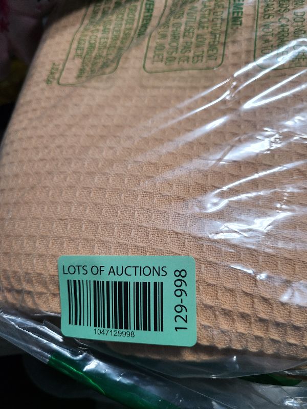 Photo 1 of 100% Cotton Blankets Queen Size for Bed - Waffle Weave Blankets for Summer, Lightweight and Breathable Soft Woven Blanket for Spring, White, 90x90 Inches (Beige, Queen (90" x 90"))